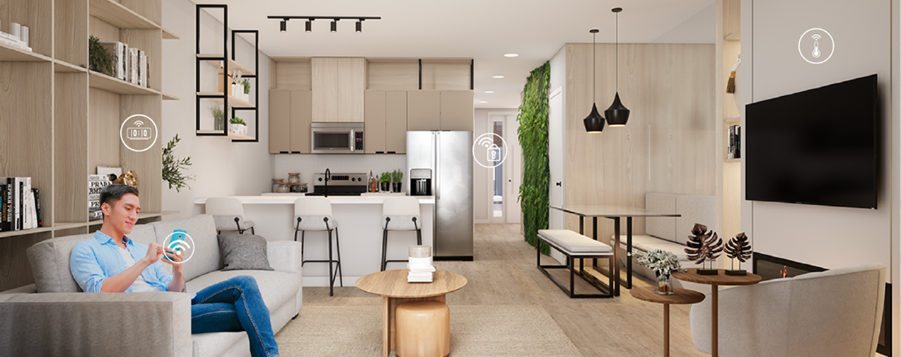 Imóveis funcionais e automatizados com área garden